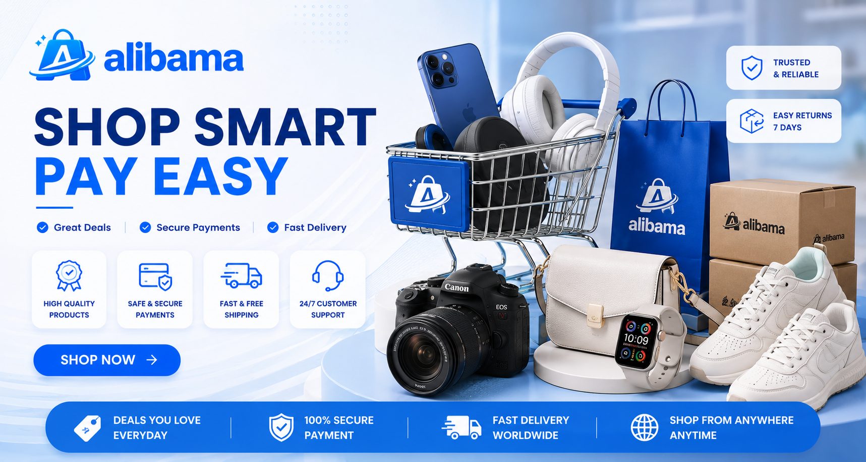 Alibama Store — Shop Smart, Pay Easy