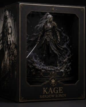 KAGE Shadow Ronin premium statue other view