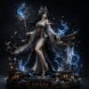 KAGURA Spirit of the Moon premium statue front view