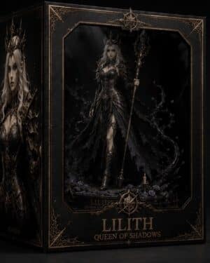 LILITH Queen of Shadows premium statue other view