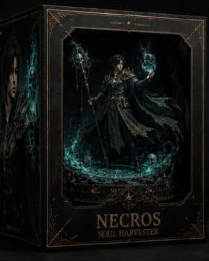 NECROS Soul Harvester premium statue other view