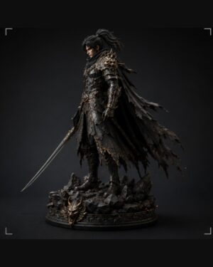 Onyx Blade 1/6 scale premium collectible statue, hero angle