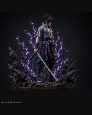 The Lightning Avenger 1/6 scale premium collectible statue, side view