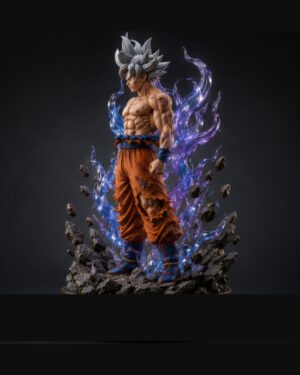 The Silver Ascendant 1/6 scale premium collectible statue, hero angle