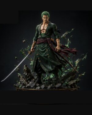 The Three-Sword Ronin 1/6 scale premium collectible statue, full body