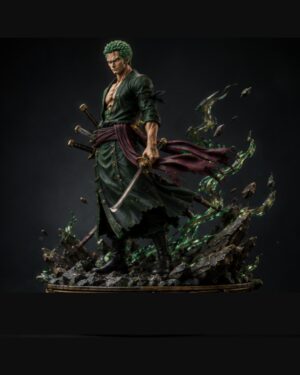 The Three-Sword Ronin 1/6 scale premium collectible statue, hero angle