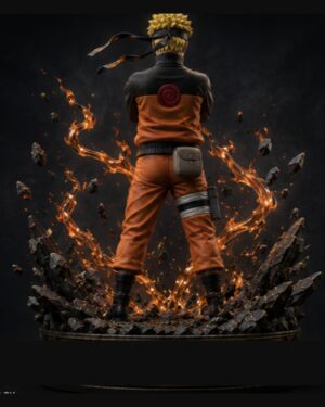 The Whirlpool Ninja 1/6 scale premium collectible statue, back view