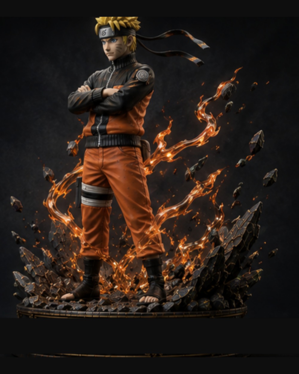 The Whirlpool Ninja 1/6 scale premium collectible statue, hero angle