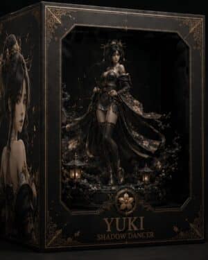 YUKI Shadow Dancer premium statue other view