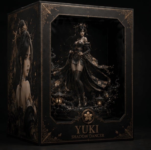 YUKI Shadow Dancer premium statue other view